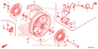 ROUE AVANT pour Honda CBR 1000 RR SP ABS TRICOLOR 2015