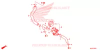 VALVE DE COMMANDE D'INJECTION D'AIR pour Honda CBR 1000 RR SP ABS TRICOLOR 2015
