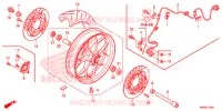 ROUE AVANT pour Honda CBR 1000 RR SP ABS TRICOLOR 2015