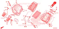 FILTRE A AIR pour Honda CBR 250 R 2015
