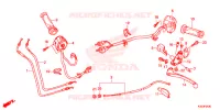 LEVIER DE GUIDON   CABLE   COMMODO pour Honda CBR 250 R 2015