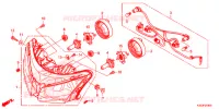 PHARE pour Honda CBR 250 R 2015