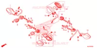 CLIGNOTANT pour Honda CBR 500 R 2015