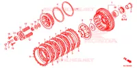 EMBRAYAGE pour Honda CBR 500 R 2015