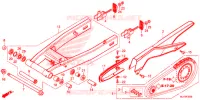 BRAS OSCILLANT pour Honda CBR 500 R RED 2015