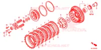 EMBRAYAGE pour Honda CBR 500 R RED 2015