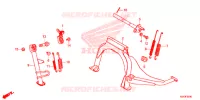 BEQUILLE pour Honda FORZA 300 2015