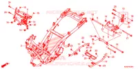 CADRE pour Honda FORZA 300 2015