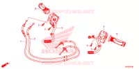COMMODO   LEVIER   CABLE pour Honda FORZA 300 2015