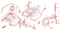 RESERVOIR A CARBURANT (TRX90EX8/X9/XB/XC/XD/XE) pour Honda SPORTRAX TRX 90 2014
