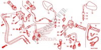 COMMODO   CABLE   RETROVISEUR (VFR1200X/XA/XL) pour Honda CROSSTOURER 1200 ABS 2015