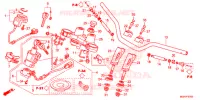 GUIDON   TE DE FOURCHE pour Honda CROSSTOURER 1200 L 2015