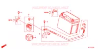 BATTERIE pour Honda CBR 125 RED 2013