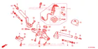 GUIDON   TE DE FOURCHE pour Honda CBR 125 RED 2013