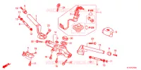 GUIDON   TE DE FOURCHE pour Honda CBR 125 RED 2013