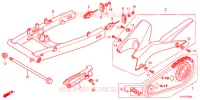 BRAS OSCILLANT pour Honda CBR 125 RED 2013