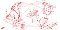 SABOT pour Honda CBR 125 RED 2013