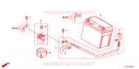 BATTERIE pour Honda CBR 125 TRI COLOUR 2013