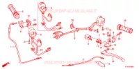 LEVIER DE GUIDON   CABLE   COMMODO pour Honda CBR 125 TRI COLOUR 2013