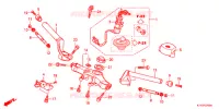 GUIDON   TE DE FOURCHE pour Honda CBR 125 REPSOL 2013