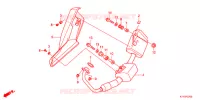 SILENCIEUX D'ECHAPPEMENT pour Honda CBR 125 REPSOL 2013