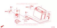 BATTERIE pour Honda CBR 125 REPSOL 2013