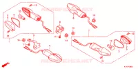 CLIGNOTANT pour Honda CBR 125 REPSOL 2013