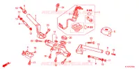 GUIDON   TE DE FOURCHE pour Honda CBR 125 REPSOL 2013