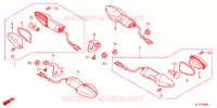 CLIGNOTANT pour Honda CBR 125 REPSOL 2013