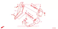 SILENCIEUX D'ECHAPPEMENT pour Honda CBR 125 REPSOL 2013