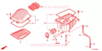 FILTRE A AIR pour Honda CBR 125 REPSOL 2013