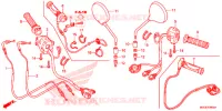 COMMODO   LEVIER   CABLE pour Honda CB 1100 ABS 2015