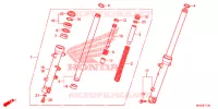 FOURCHE pour Honda CBR 500 R 2014