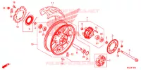 ROUE ARRIERE pour Honda CBR 500 R 2014