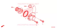 THERMOSTAT pour Honda CBR 500 R 2014