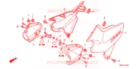 COUVERCLES LATERAUX pour Honda CB 1300 ABS FAIRING 2010