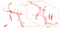 BEQUILLE pour Honda CB 1300 SUPER FOUR 2009