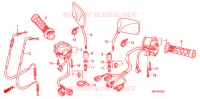 COMMODO   LEVIER   CABLE pour Honda CB 1300 SUPER FOUR 2009