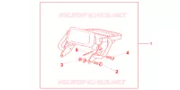 PORTE BAGAGES pour Honda CB 1300 SUPER FOUR 2009