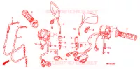 COMMODO   LEVIER   CABLE pour Honda CB 1300 SUPER FOUR 2009