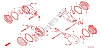 CLIGNOTANT (CB1300/CB1300A) pour Honda CB 1300 SUPER FOUR ABS 2009