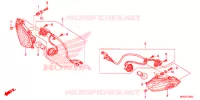 CLIGNOTANT AVANT pour Honda VFR 1200 WHITE 2016