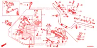 GUIDON   TE DE FOURCHE pour Honda CB 500 X ABS 2015