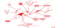 AUTOCOLLANTS (CBR1000RRC/RAC) pour Honda CBR 1000 RR ABS 2012