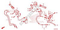 LEVIER DE GUIDON   CABLE   COMMODO pour Honda CBR 500 R ABS TRICOLOR 2015