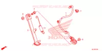 BEQUILLE pour Honda CBR 500 R ABS 2015