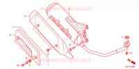 SILENCIEUX D'ECHAPPEMENT pour Honda VISION 50 R REPSOL 2015