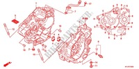 CARTER MOTEUR pour Honda CBR 250 R ABS BLACK 2011