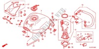 RESERVOIR A CARBURANT pour Honda CBR 250 R ABS TRICOLORE 2011