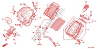FILTRE A AIR pour Honda CBR 250 R NOIRE 2012